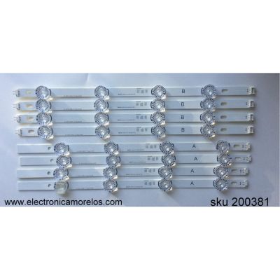 KIT DE LED PARA TV / HEESUNG HC400DUN-VCKN5-214X / MODELO 40LX340H-UA